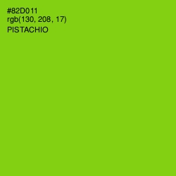 #82D011 - Pistachio Color Image