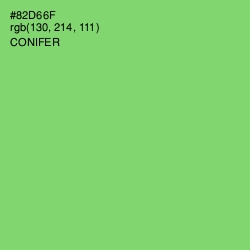 #82D66F - Conifer Color Image