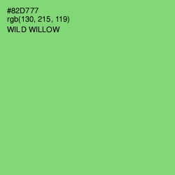 #82D777 - Wild Willow Color Image