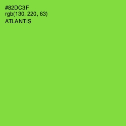 #82DC3F - Atlantis Color Image