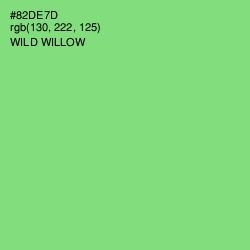 #82DE7D - Wild Willow Color Image