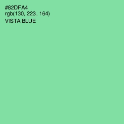 #82DFA4 - Vista Blue Color Image