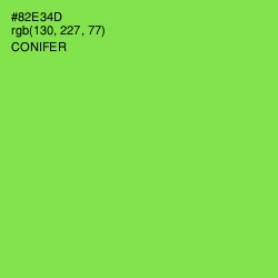 #82E34D - Conifer Color Image