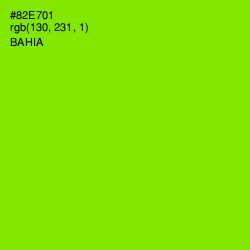 #82E701 - Bahia Color Image