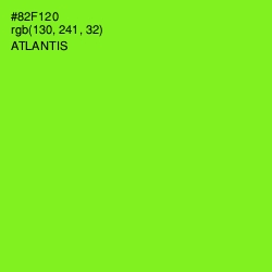 #82F120 - Atlantis Color Image