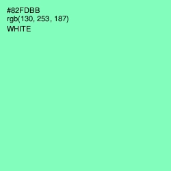 #82FDBB - Algae Green Color Image