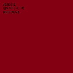 #830012 - Red Devil Color Image