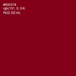 #830018 - Red Devil Color Image