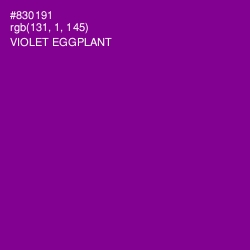 #830191 - Violet Eggplant Color Image