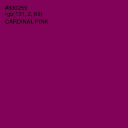 #830259 - Cardinal Pink Color Image