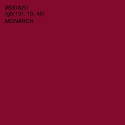 #830A2D - Monarch Color Image