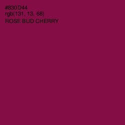 #830D44 - Rose Bud Cherry Color Image