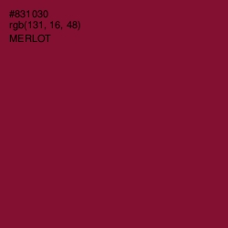 #831030 - Merlot Color Image