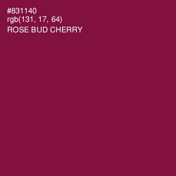 #831140 - Rose Bud Cherry Color Image