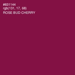 #831144 - Rose Bud Cherry Color Image