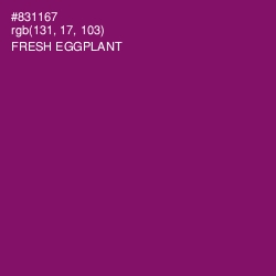 #831167 - Fresh Eggplant Color Image