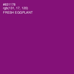 #831178 - Fresh Eggplant Color Image