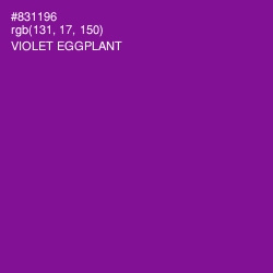 #831196 - Violet Eggplant Color Image