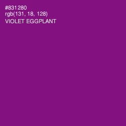 #831280 - Violet Eggplant Color Image