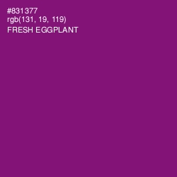 #831377 - Fresh Eggplant Color Image