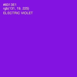 #8313E1 - Electric Violet Color Image
