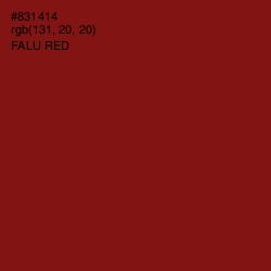 #831414 - Falu Red Color Image