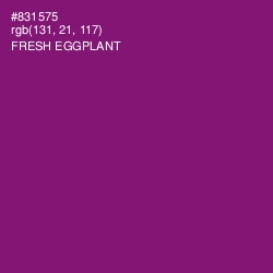 #831575 - Fresh Eggplant Color Image