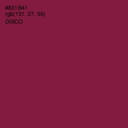 #831B41 - Disco Color Image