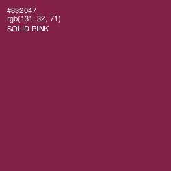 #832047 - Solid Pink Color Image
