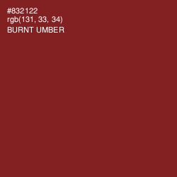 #832122 - Burnt Umber Color Image