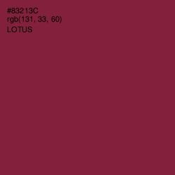 #83213C - Lotus Color Image