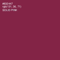 #832447 - Solid Pink Color Image