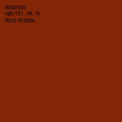 #832605 - Red Robin Color Image