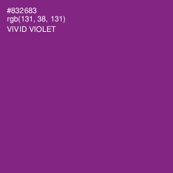 #832683 - Vivid Violet Color Image