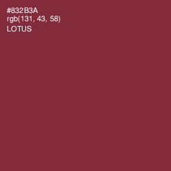 #832B3A - Lotus Color Image