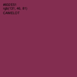 #832E51 - Camelot Color Image