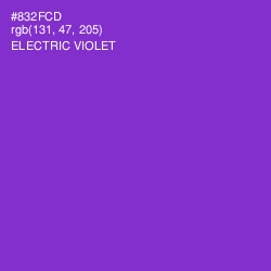 #832FCD - Electric Violet Color Image