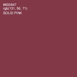 #833847 - Solid Pink Color Image