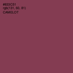 #833C51 - Camelot Color Image