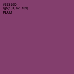 #833E6D - Plum Color Image