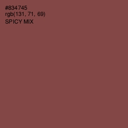 #834745 - Spicy Mix Color Image