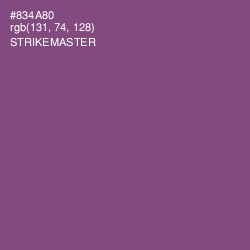 #834A80 - Strikemaster Color Image