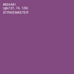 #834A81 - Strikemaster Color Image