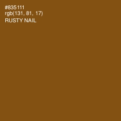 #835111 - Rusty Nail Color Image