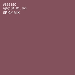 #83515C - Spicy Mix Color Image