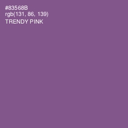 #83568B - Trendy Pink Color Image