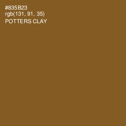 #835B23 - Potters Clay Color Image