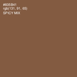 #835B41 - Spicy Mix Color Image