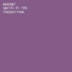 #835B87 - Trendy Pink Color Image