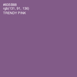 #835B88 - Trendy Pink Color Image